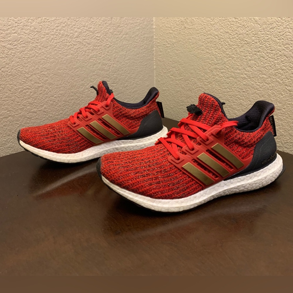 Adidas X Game Of Thrones UltraBoost 4.0 House Lannister Women's Size 8.5